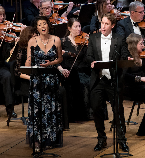 Soloists performing with orchestra